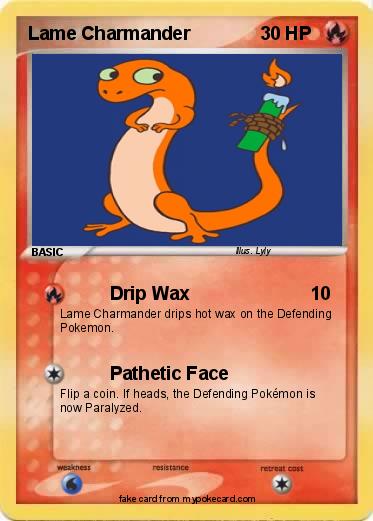 Pokemon Lame Charmander