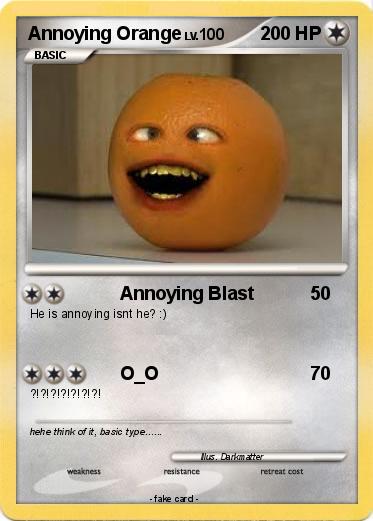 Pokemon Annoying Orange
