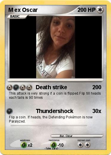 Pokemon M ex Oscar