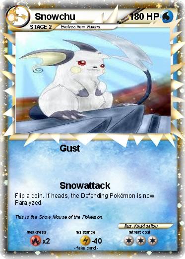 Pokemon Snowchu