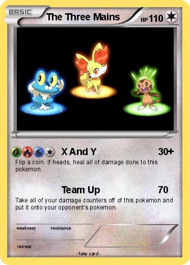 Pokemon The Three Mains