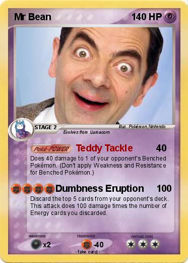 Pokemon Mr Bean