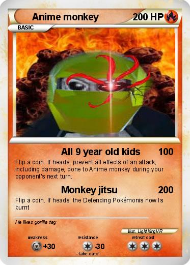 Pokemon Anime monkey
