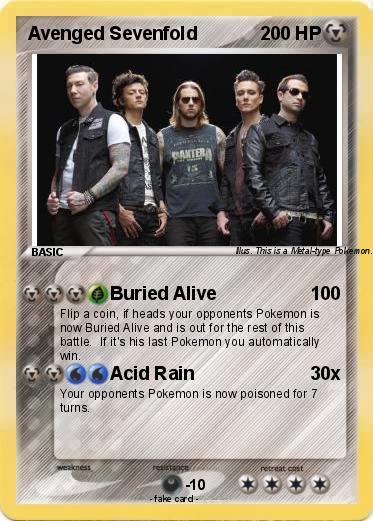 Pokemon Avenged Sevenfold