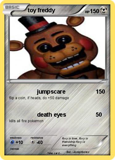 Pokemon toy freddy