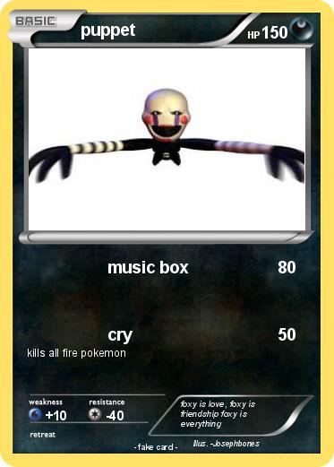 Pokemon puppet