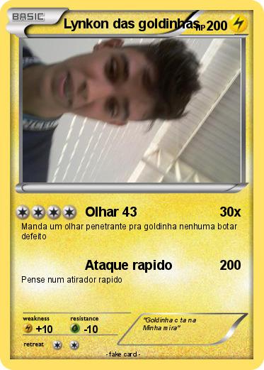 Pokemon Lynkon das goldinhas