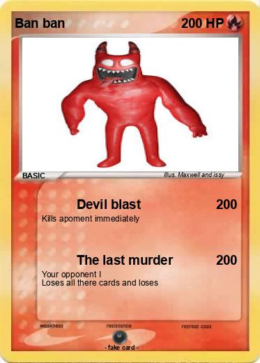 Pokemon Ban ban
