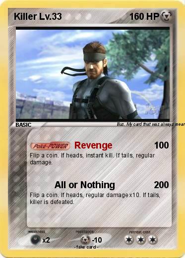 Pokemon Killer Lv.33