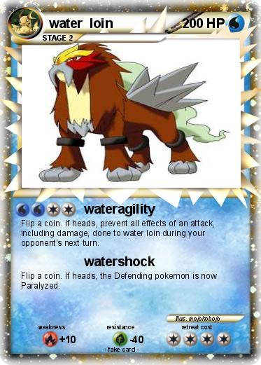 Pokemon water  loin