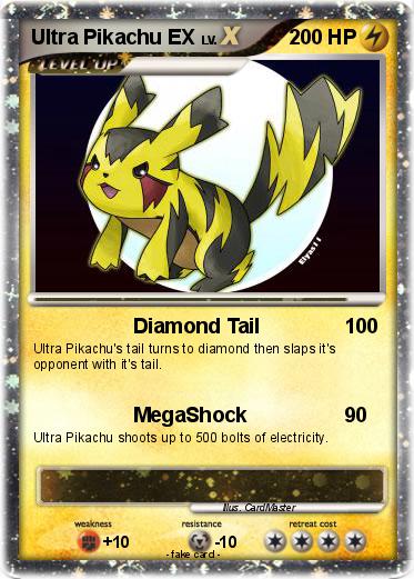 Pokemon Ultra Pikachu EX