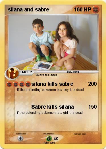 Pokemon silana and sabre