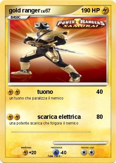 Pokemon gold ranger