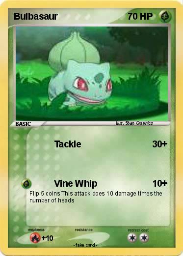Pokemon Bulbasaur