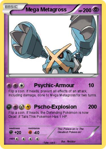 Pokemon Mega Metagross