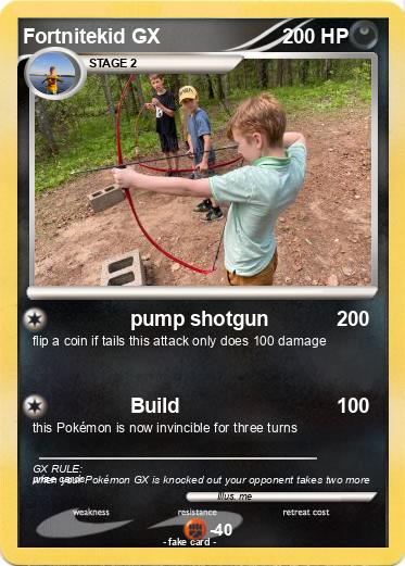 Pokemon Fortnitekid GX