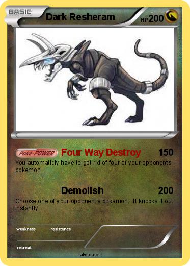 Pokemon Dark Resheram
