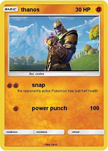 Pokemon thanos
