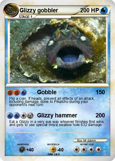 Pokemon Glizzy gobbler