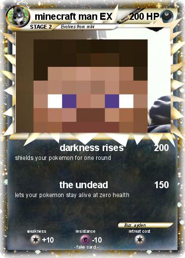 Pokemon minecraft man EX