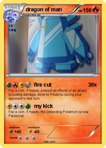 Pokemon dragon of man