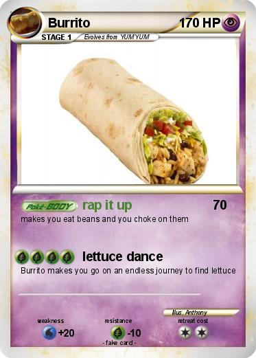 Pokemon Burrito