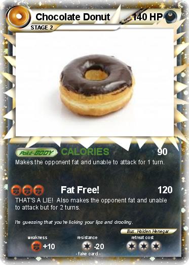 Pokemon Chocolate Donut