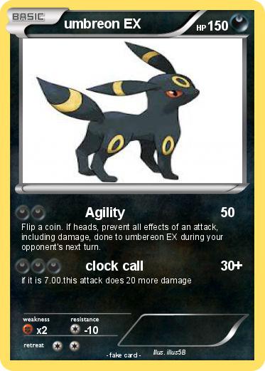 Pokemon umbreon EX