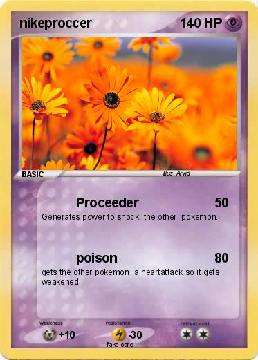 Pokemon nikeproccer