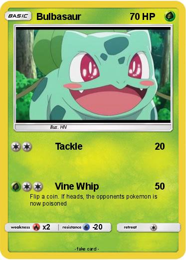 Pokemon Bulbasaur