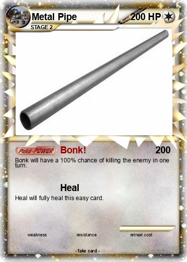 Pokemon Metal Pipe