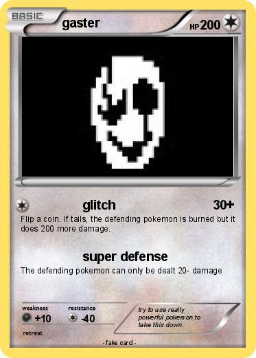 Pokemon gaster