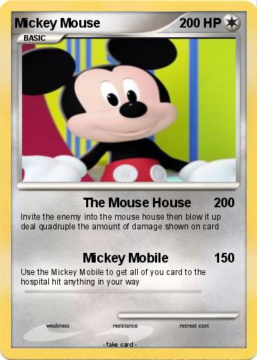 Pokemon Mickey Mouse