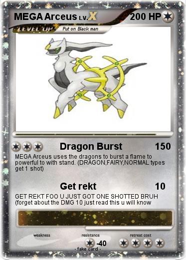 Pokemon MEGA Arceus