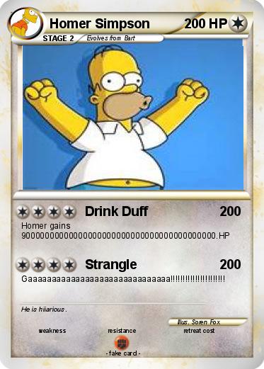 Pokemon Homer Simpson