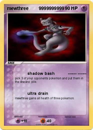 Pokemon mewthree        9999999999