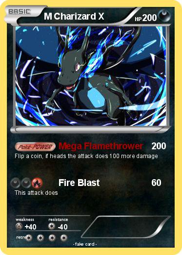 Pokemon M Charizard X