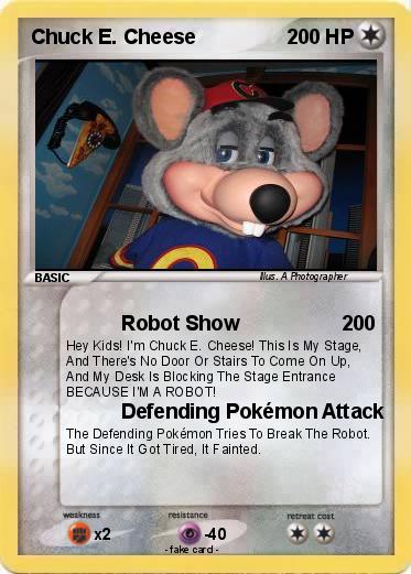 Pokemon Chuck E. Cheese