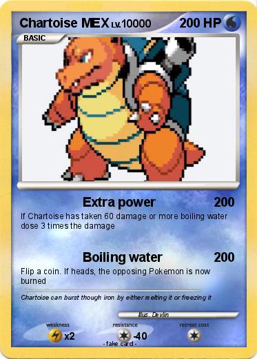 Pokemon Chartoise MEX