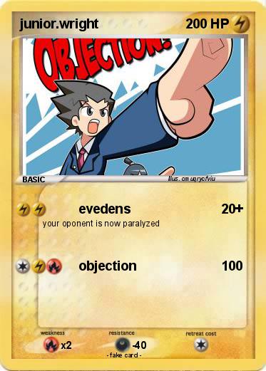 Pokemon junior.wright