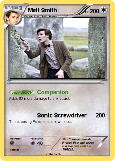 Pokemon Matt Smith