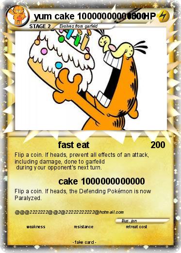Pokemon yum cake 10000000000000