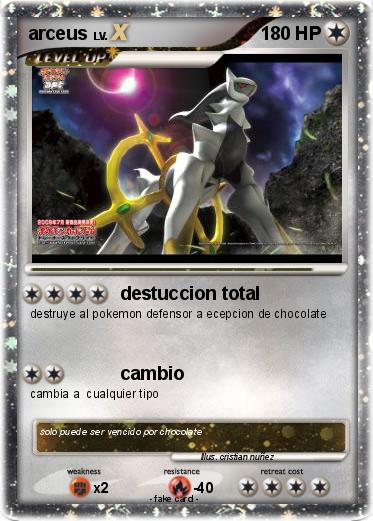 Pokemon arceus
