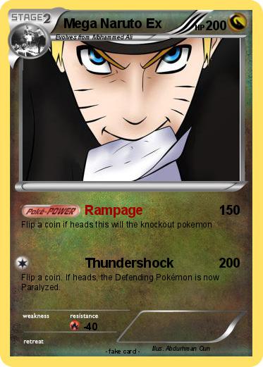 Pokemon Mega Naruto Ex