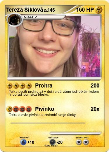 Pokemon Tereza Šiklová