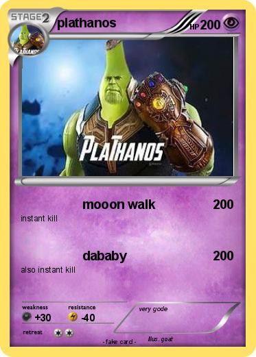 Pokemon plathanos