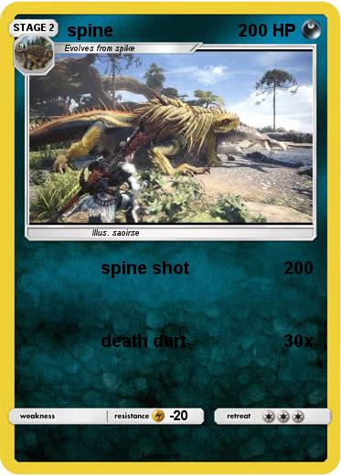 Pokemon spine