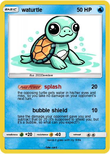 Pokemon waturtle