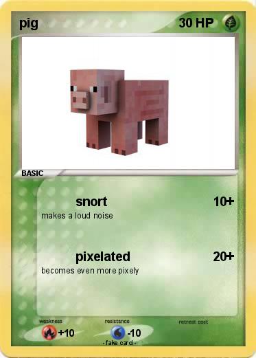 Pokemon pig