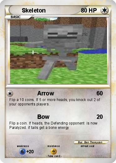 Pokemon Skeleton